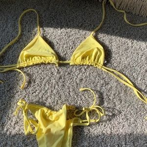 Yellow I.Am.GIa swimsuit